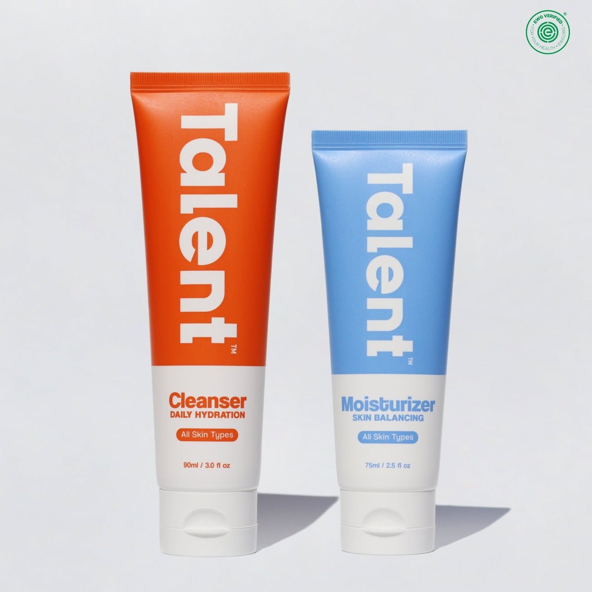 Talent cleanser and moisturizer, The Daily Two